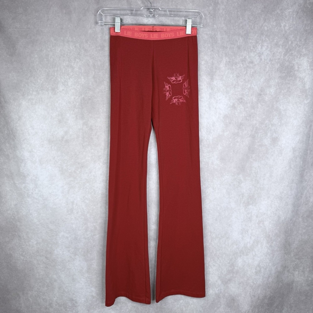 Boys Lie Beyond Repair V2 Flare Legging Pull On Pant In Red Women's Size S